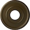 Ekena Millwork Bradford Ceiling Medallion (Fits Canopies up to 6 5/8"), 12 1/2"OD x 3 7/8"ID x 3/4"P, Brass CM12BRBRS - alternate 1